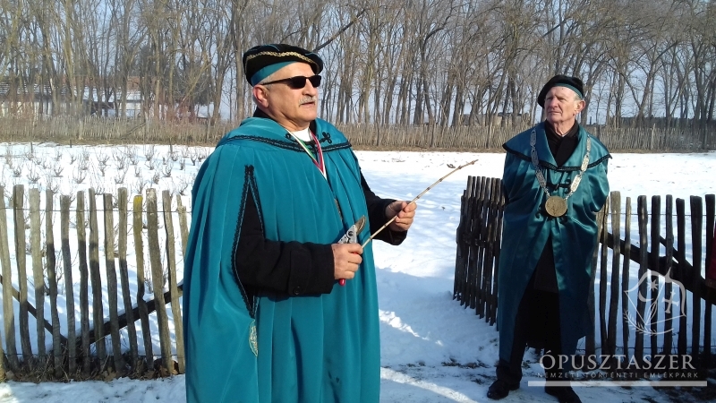 Vince-napi vesszővágás az Ópusztaszeri Nemzeti Történeti Emlékparkban