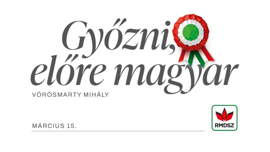 Győzni, előre magyar! Kelemen Hunor üzenete március 15-re, az 1848-49-es magyar szabadságharc és forradalom ünnepére