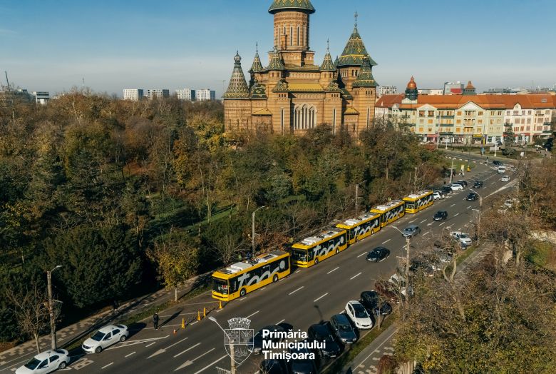 Temesvár – Sűrűbben jár az 5-ös és 9-es villamos, új trolibuszok az M11-es és M14-es vonalakon