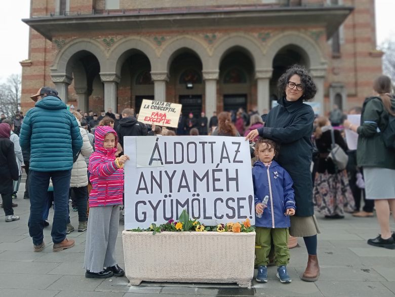 Az élet Isten ajándéka – Huszadik alkalommal tartottak életvédő felvonulást Temesváron