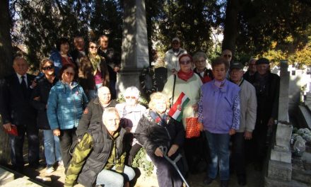 Főhajtás a Sági úti temetőben