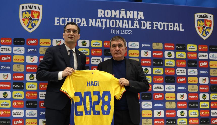 Ismét Gheorghe Hagi a román labdarúgó-válogatott szövetségi kapitánya