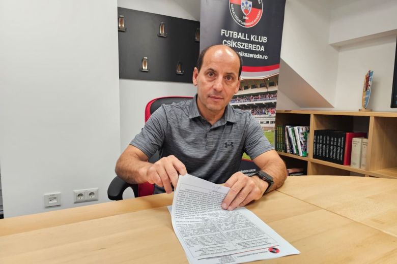 Szabó István lett az FK Csíkszereda vezetőedzője