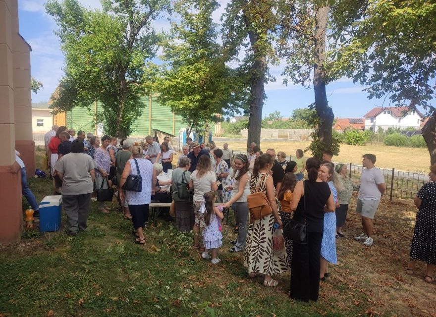 Új kenyér ünnepe Nagyomoron és Gátalján – A Temes megyei RMDSZ hírei