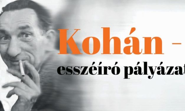 Esszépályázatot hirdettek Kohán György emlékére