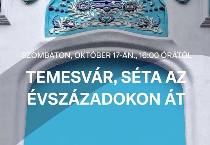 Újabb magyar nyelvű városismereti sétát hirdet a temesvári TDM